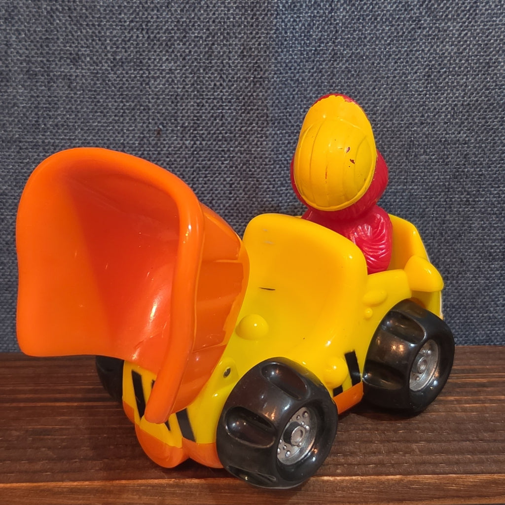 Sesame Street Elmo Dump Truck Plastic Construction Toy 2001