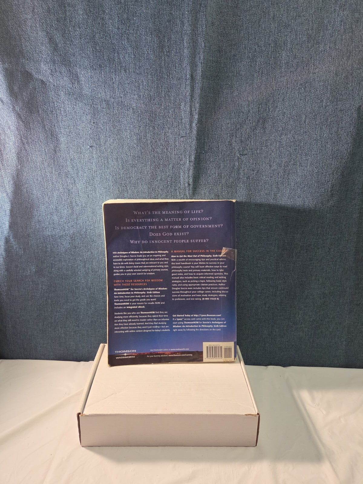 ARCHETYPES OF WISDOM: AN INTRODUCTION TO PHILOSOPHY By Douglas J. Soccio