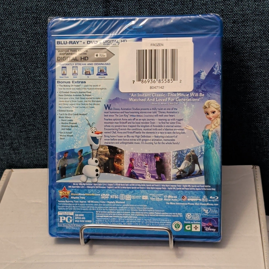Disney Frozen Blu-ray DVD Digital Collector's Edition Brand New Factory Sealed