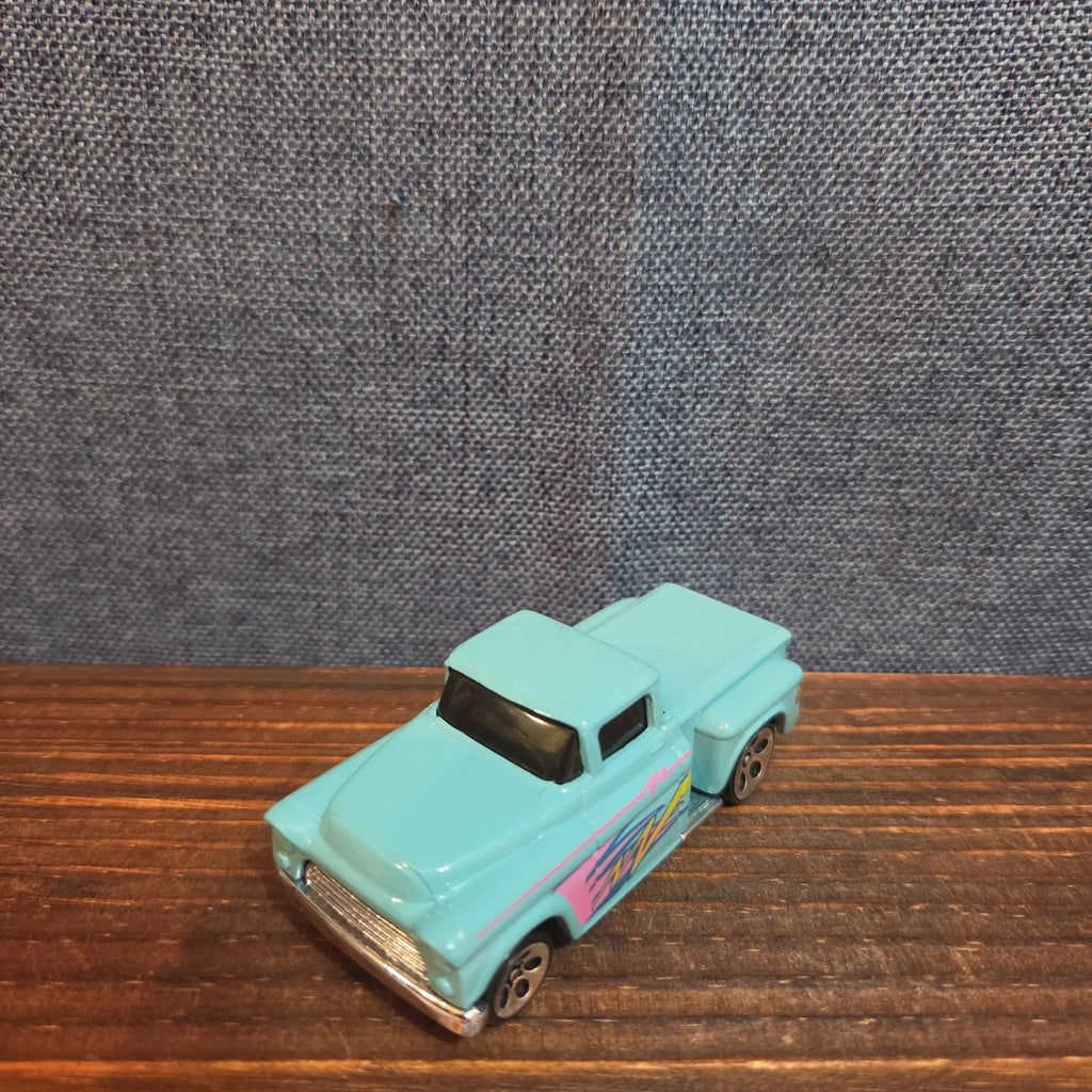 Hot Wheels Flashsider 1956 Chevy Teal Diecast 90s