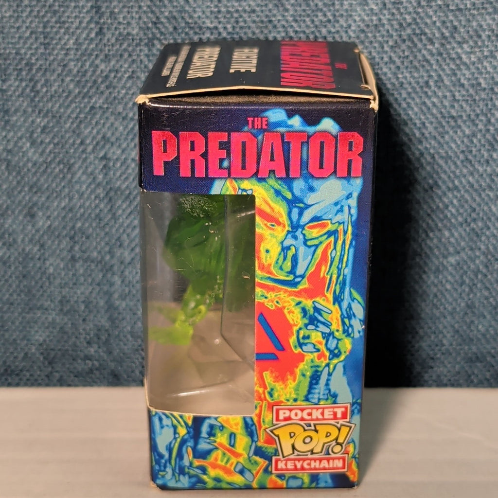 Funko Pocket POP Keychain Fugitive Predator Clear Green EXCLUSIVE