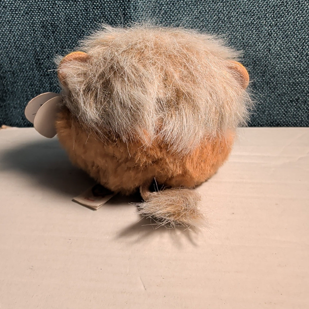Ty Puffies CAESAR THE LION Beanie Ball 4" Plush | 2022 Mint with Tags MWMT Gold