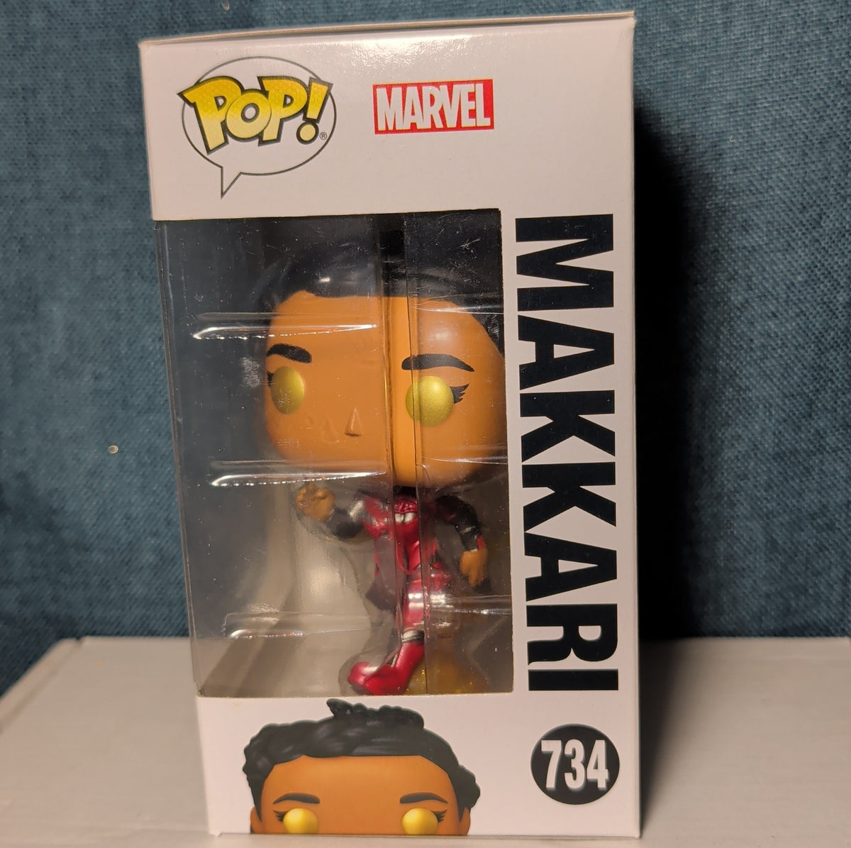 Funko Pop Makkari 734 Marvel Eternals Bobble-Head Figure NIB with Protector