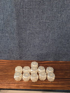 Chunky White Faux Pearl Beads 11pc Craft