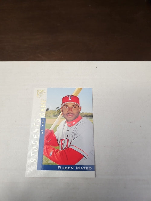 2000 Topps Gallery - Students of the Game Ruben Mateo #132