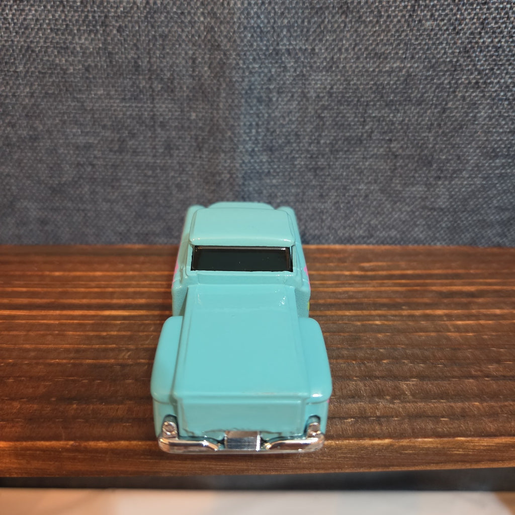 Hot Wheels Flashsider 1956 Chevy Teal Diecast 90s
