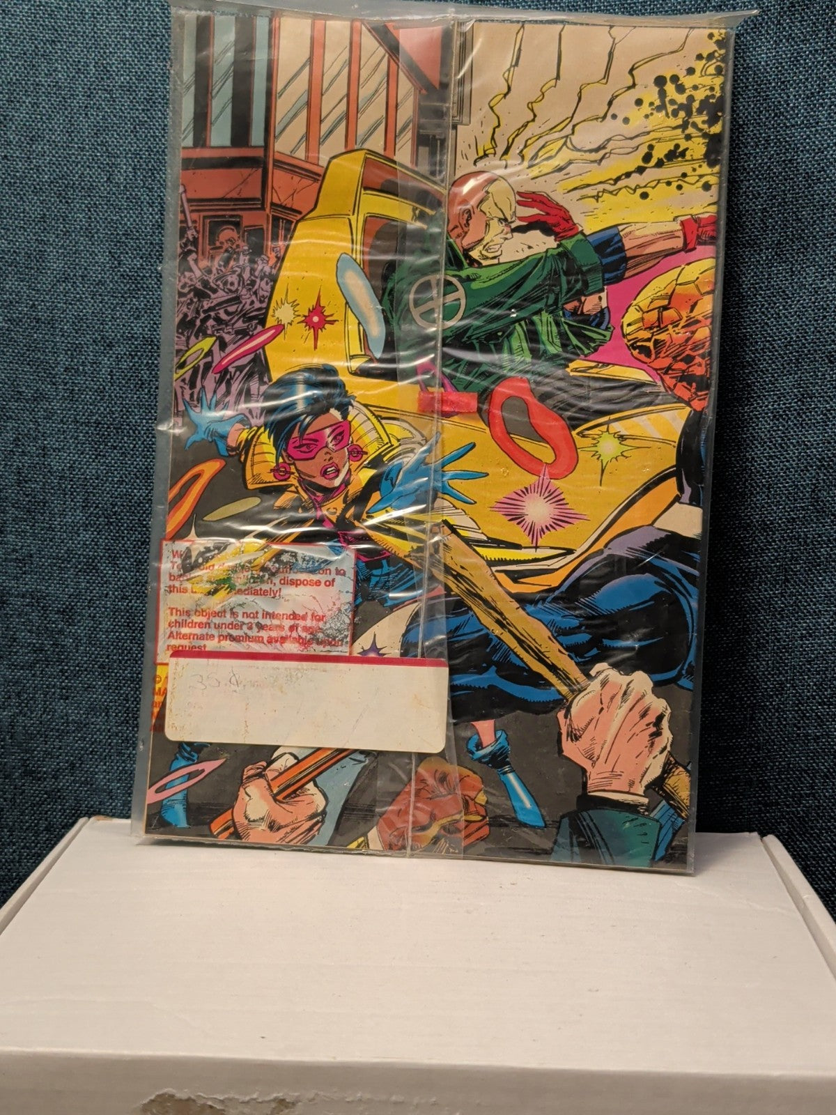 Real Heroes #1 Pizza Hut Marvel 1994 Promo Black Panther The Thing Jubilee Good