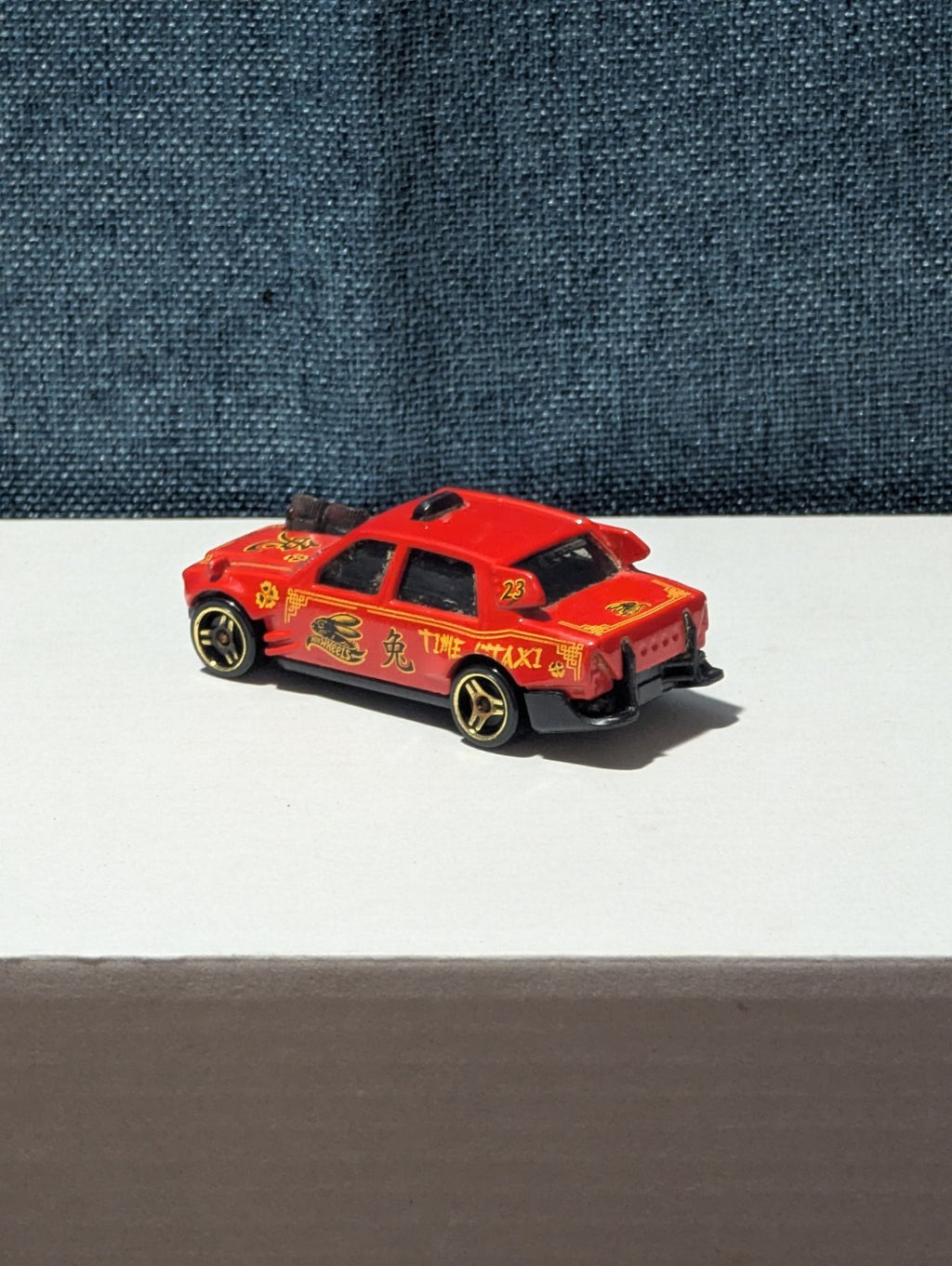 Hot Wheels Time Attaxi Year of the Rabbit '23 | Red HW Metro Series Opening Door