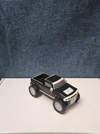 McDonald's Hummer H3T Toy Truck | 2006 Happy Meal Friction Car | Black & White