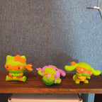 McDonalds Sanrio TMNT Happy Meal Toy Lot 4 Plastic Figures 2025