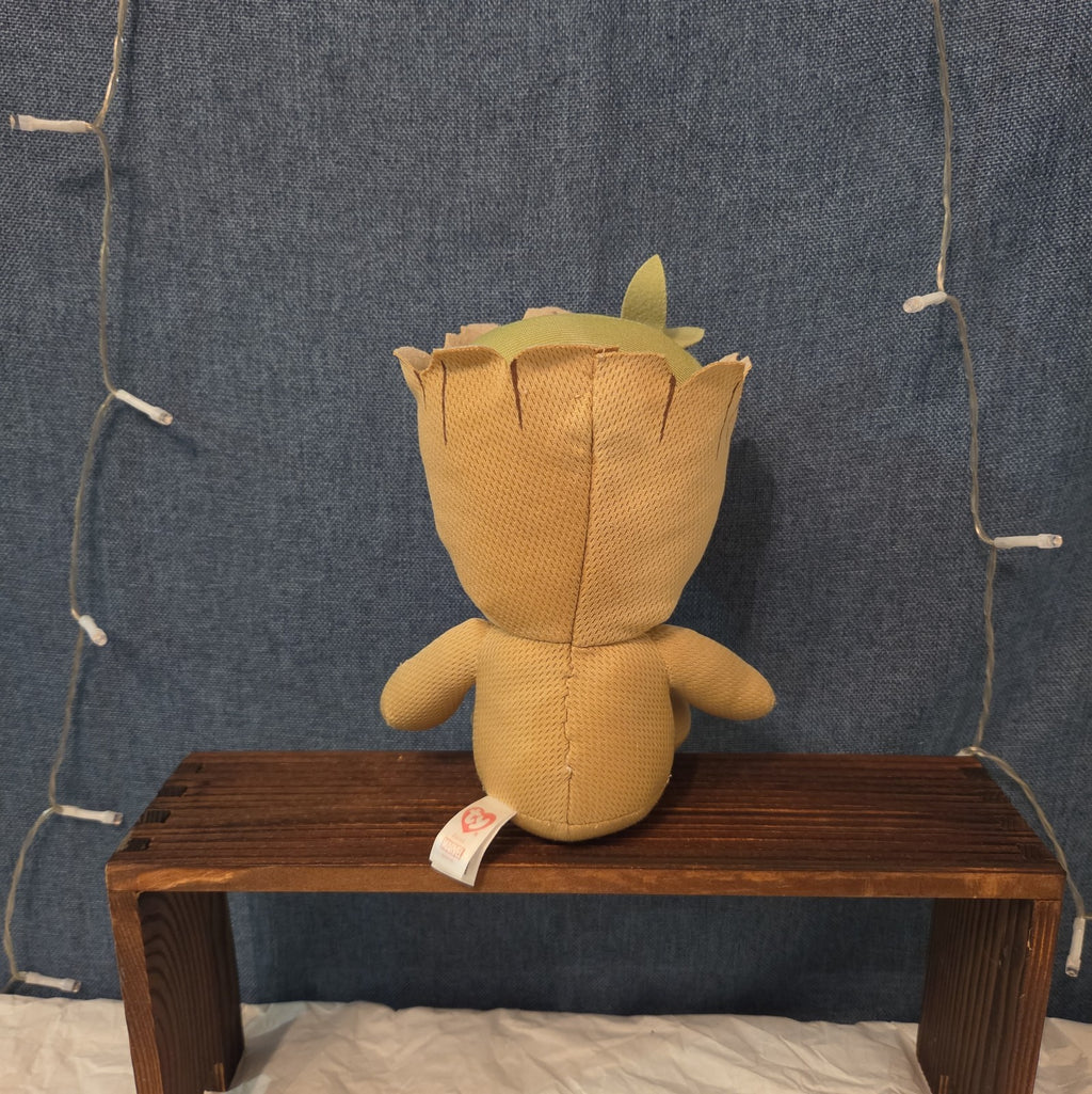 TY Beanie Baby Marvel Groot 6" Plush Textured Fabric Comic