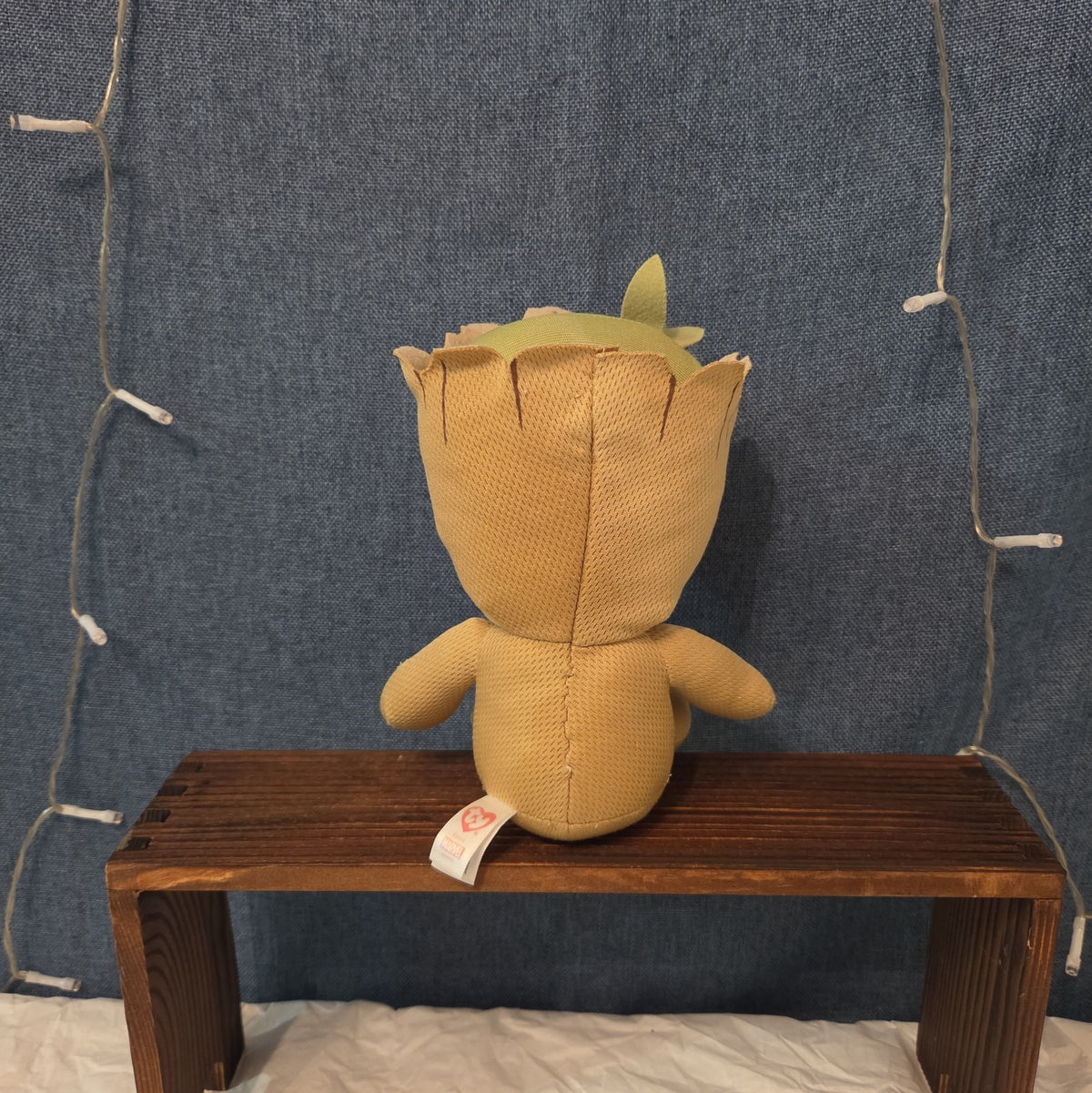 TY Beanie Baby Marvel Groot 6" Plush Textured Fabric Comic