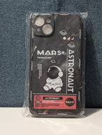 Astronaut Space Phone Case iPhone 14 Pro Max Slim Black TPU NASA Style Cover New