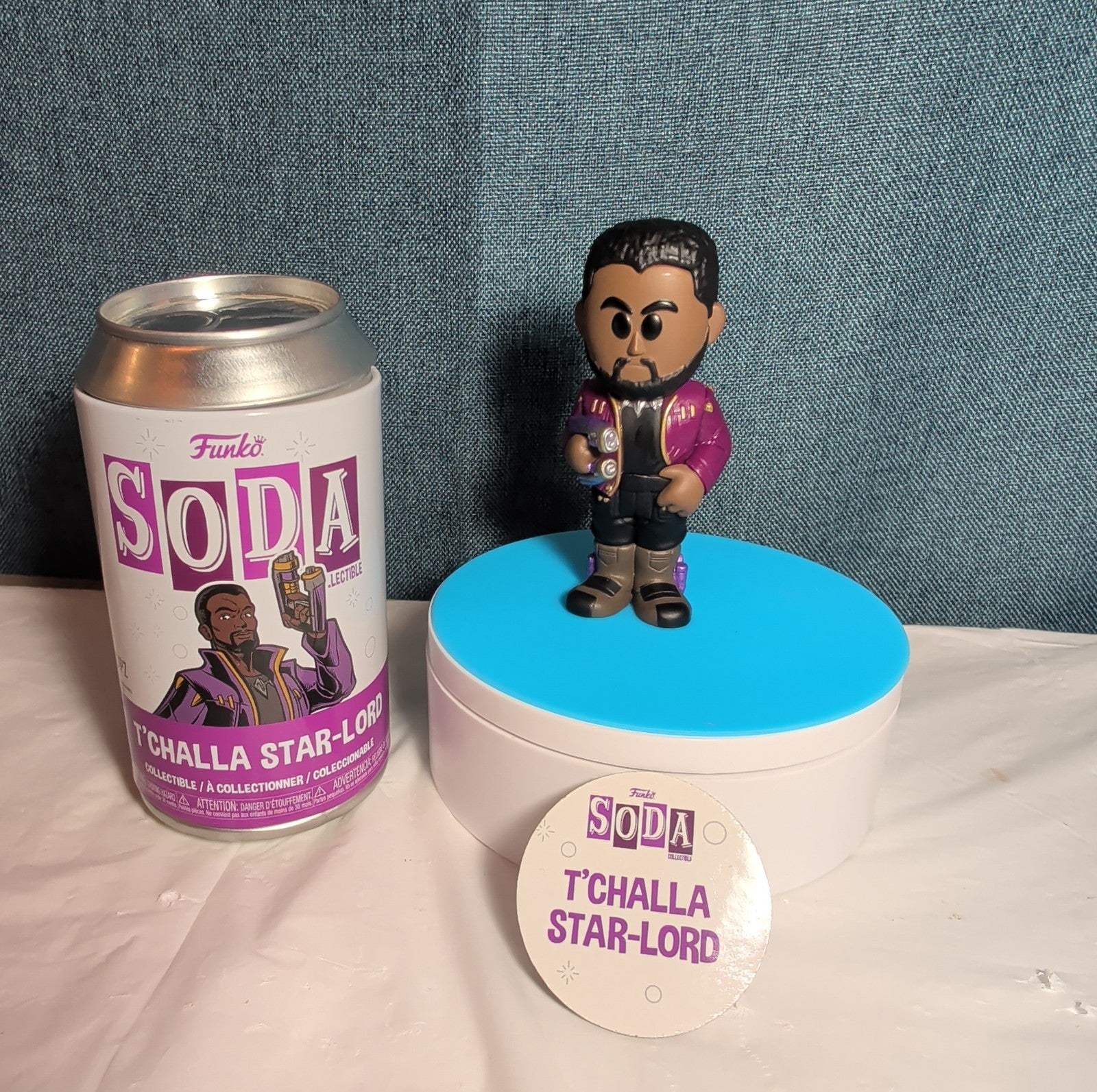 Funko Soda T'Challa Star-Lord Marvel What If Vinyl Figure