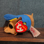 TY Teeny Tys Paw Patrol Chase 4" Stackable Plush Police Pup
