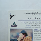 2000 Topps Gallery Jay Bell #3 Arizona Diamondbacks MLB Canvas Base Card