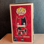 Funko Pop Heroes Harley Quinn Impopster NIB with Protector #124