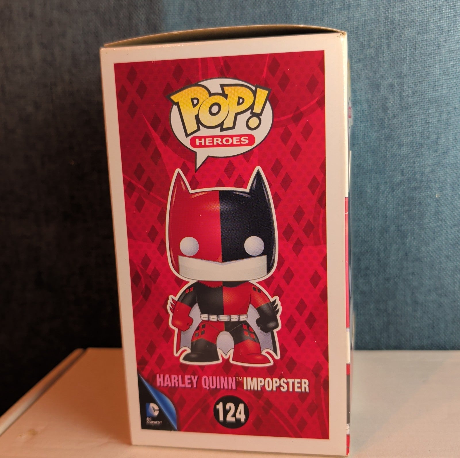 Funko Pop Heroes Harley Quinn Impopster NIB with Protector #124