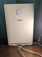 Okaysou AirMax 10L Pro Air Purifier HEPA 5-Stage 1000sq ft Room White Working