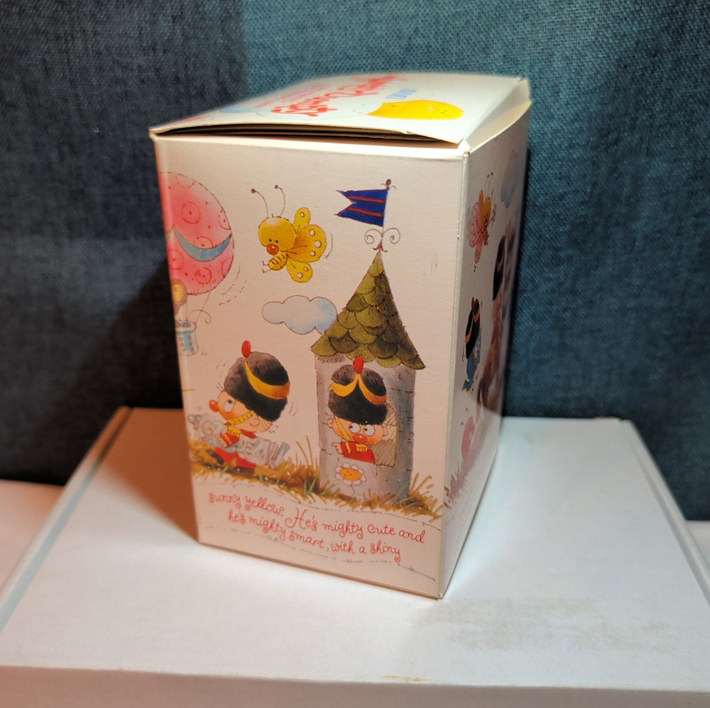 Vintage Avon Humpty Dumpty Ceramic Coin Bank 1982 Hand Painted Novelty Boxed