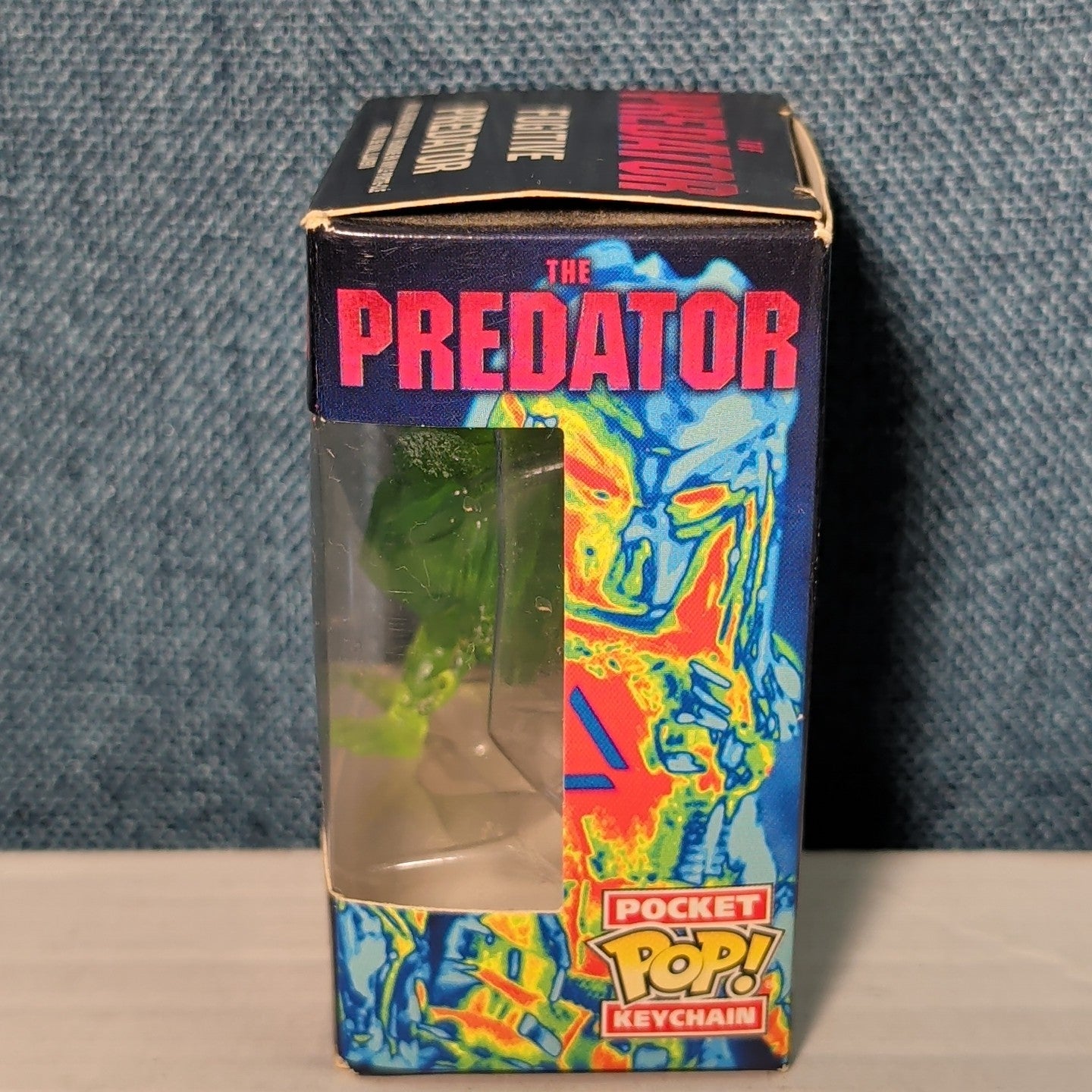 Funko Pocket POP Keychain Fugitive Predator Clear Green EXCLUSIVE