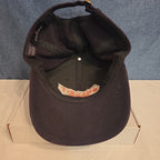 Bulleit Frontier Whiskey Hat Cap Sportsman Charcoal Black Strapback