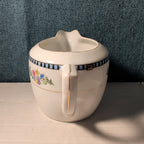 Vintage Noritake Sheridan Creamer Pitcher Art Deco Floral 1920s Gold Japan 3"