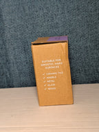 NEW Sud Scrub Antimicrobial Shower Hook Purple | Adhesive Rust-Resistant Holder
