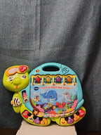 VTech Touch & Teach Sea Turtle | Interactive Learning Book Toy | Phonics & Music