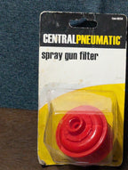 2 Central Pneumatic Inline Spray Gun Filters | Water Trap 1/4" NPT | NOS 88224
