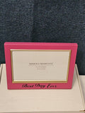 NEW Mimosa Moments Best Day Ever Picture Frame 4x6 | Pink & Gold Wedding Gift