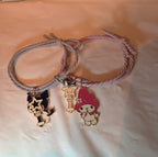 Kuromi My Melody Magnetic Friendship Bracelet Set Enamel Kawaii Y2K  OS