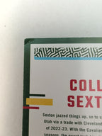2023-24 Panini Donruss Collin Sexton #6 Utah Jazz Base Card | Good Condition
