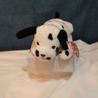 Ty Beanie Baby Dotty the Dalmatian Dog 1996 PVC Pellets Mint with Tags MWMT