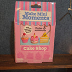 Make Mini Moments Cake Shop DIY Ceramic Paint Kit Miniatures