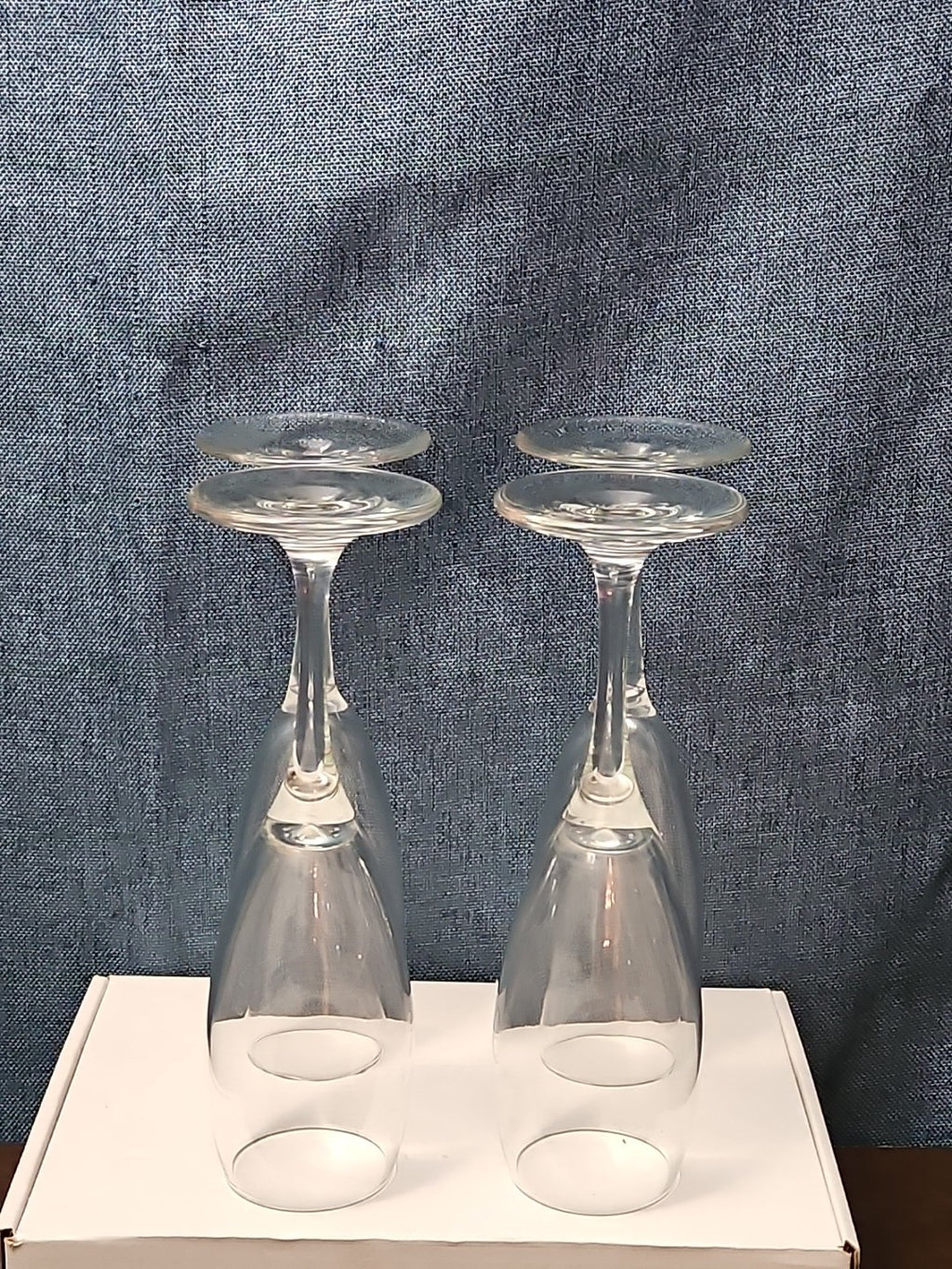 Set of 6 Classic Champagne Flutes | 6oz Trumpet Shape | Elegant Clear Glass Stem