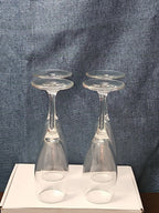 Set of 6 Classic Champagne Flutes | 6oz Trumpet Shape | Elegant Clear Glass Stem