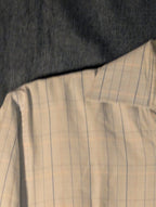 Van Heusen Wrinkle Free Broadcloth Dress Shirt Men's 16 (34/35) Light Blue Plaid