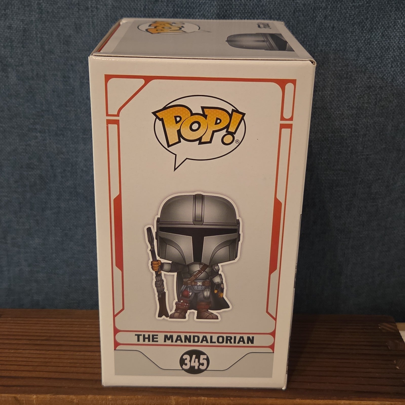 Funko Pop Star Wars The Mandalorian #345 Beskar Vinyl Figure with Protector