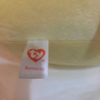 TY Squish-a-Boos Buttercup 10in Yellow Bear Plush Pillow 2021 NWT