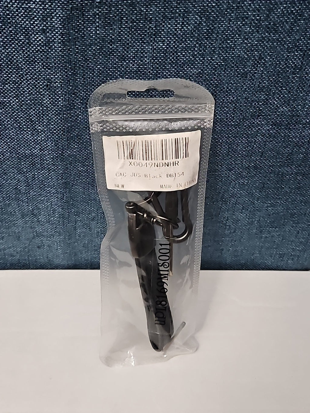 Genuine Leather GMC Car Keychain Set | Black Metal Key Ring Screwdriver Included