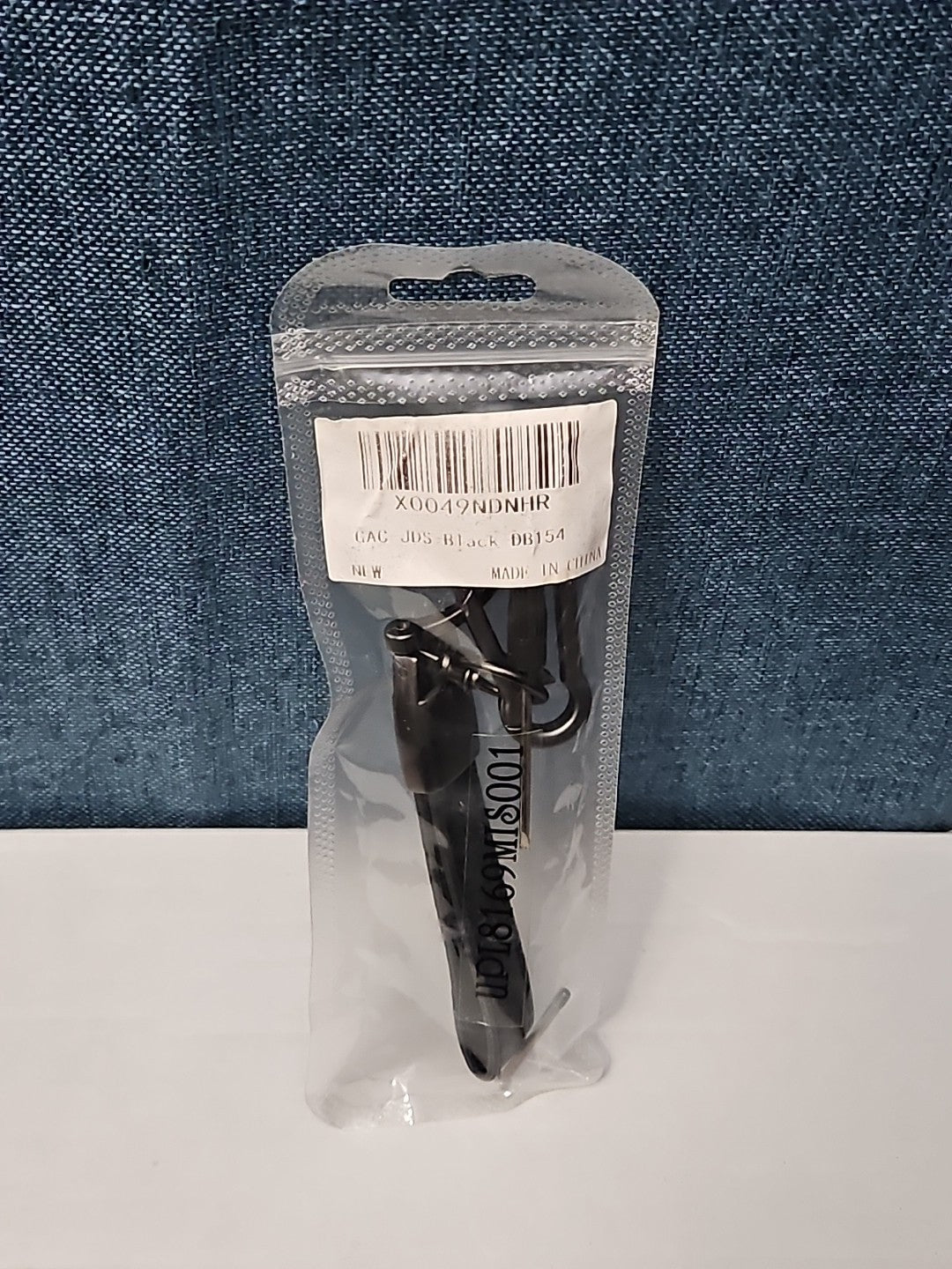 Genuine Leather GMC Car Keychain Set | Black Metal Key Ring Screwdriver Included