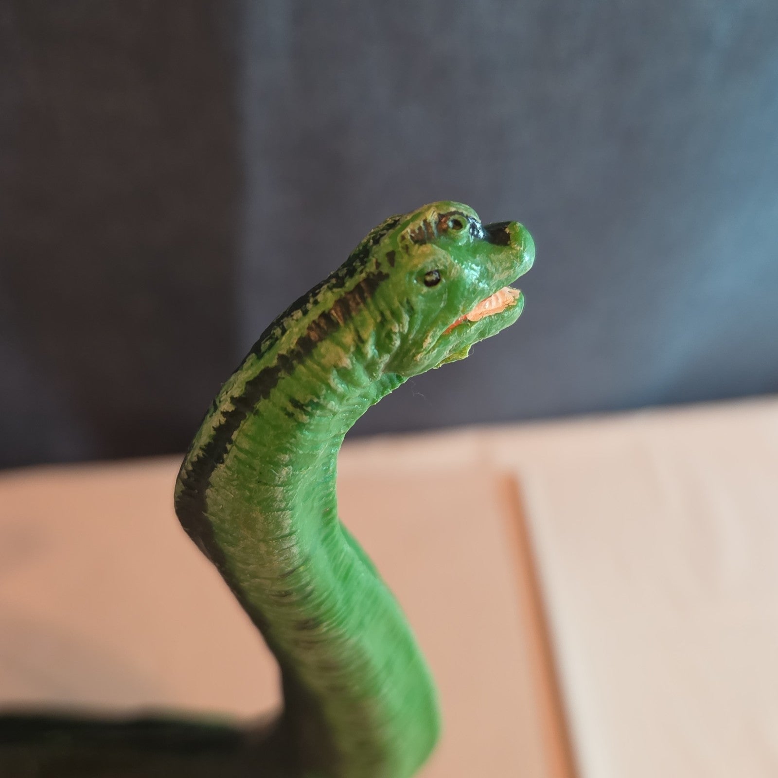 Vintage Safari Ltd Brachiosaurus 1996 Dinosaur Figure Long Neck Green Toy 11"