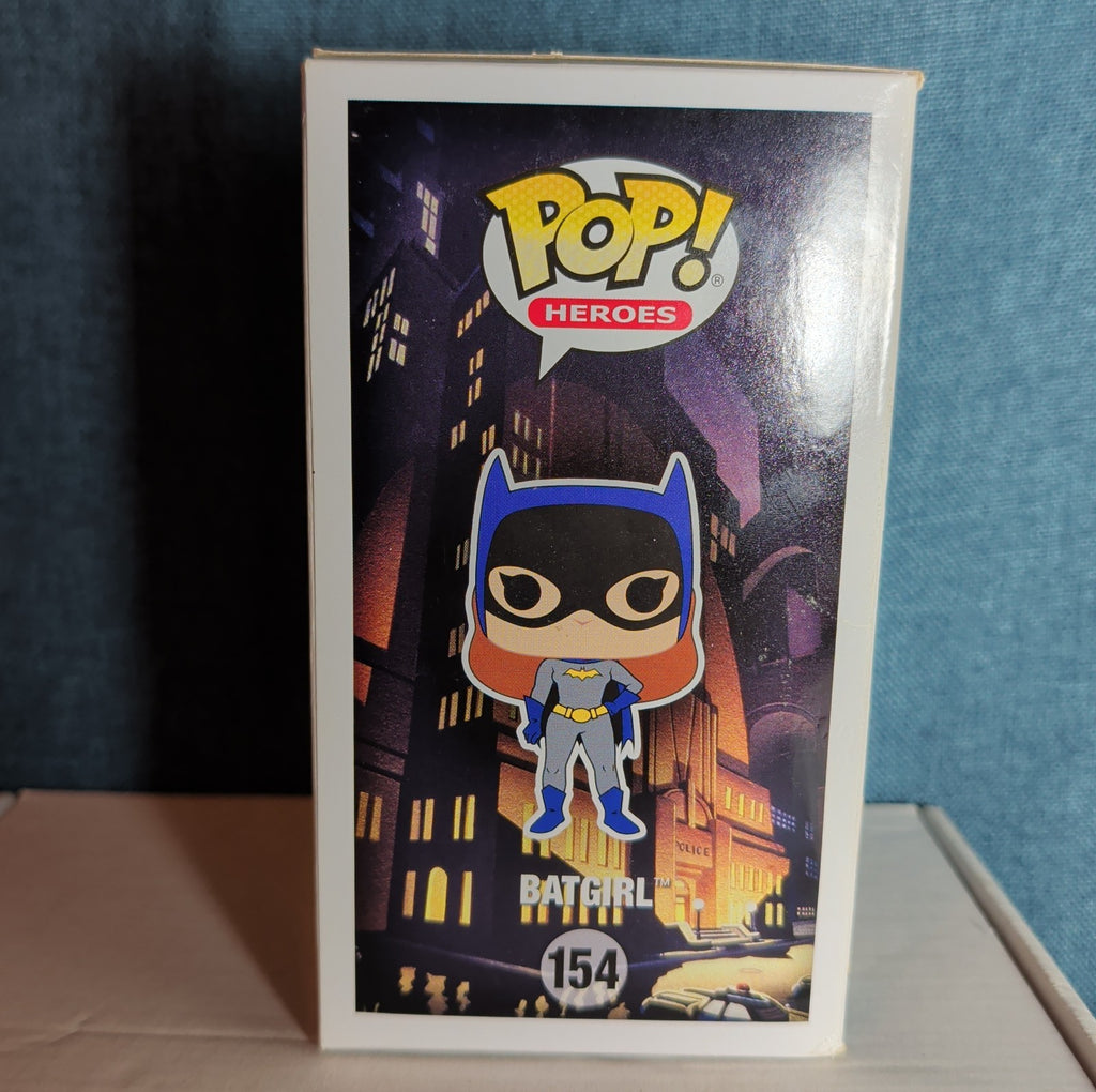 Funko Pop Heroes  Batgirl 154 Batman Animated Vinyl Figure NIB with Protector