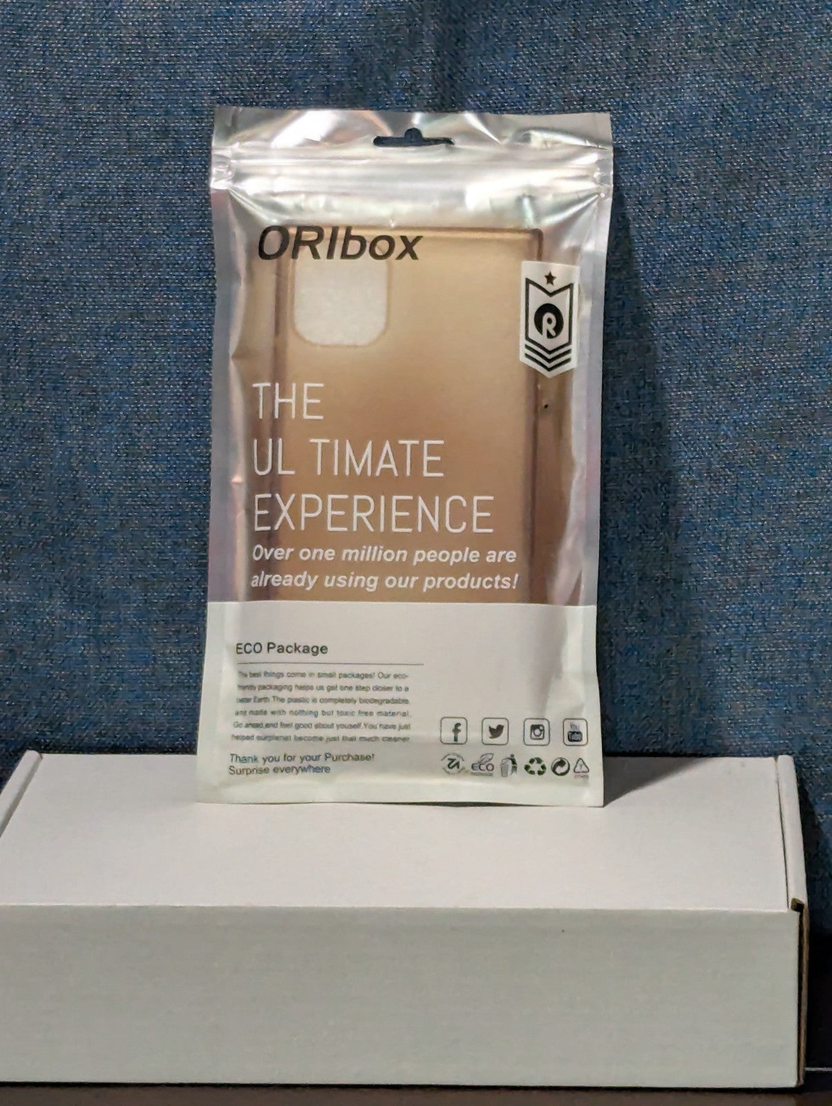 ORIbox iPhone 11 Case 6.1 Translucent Brown Shockproof Rugged Polycarbonate New