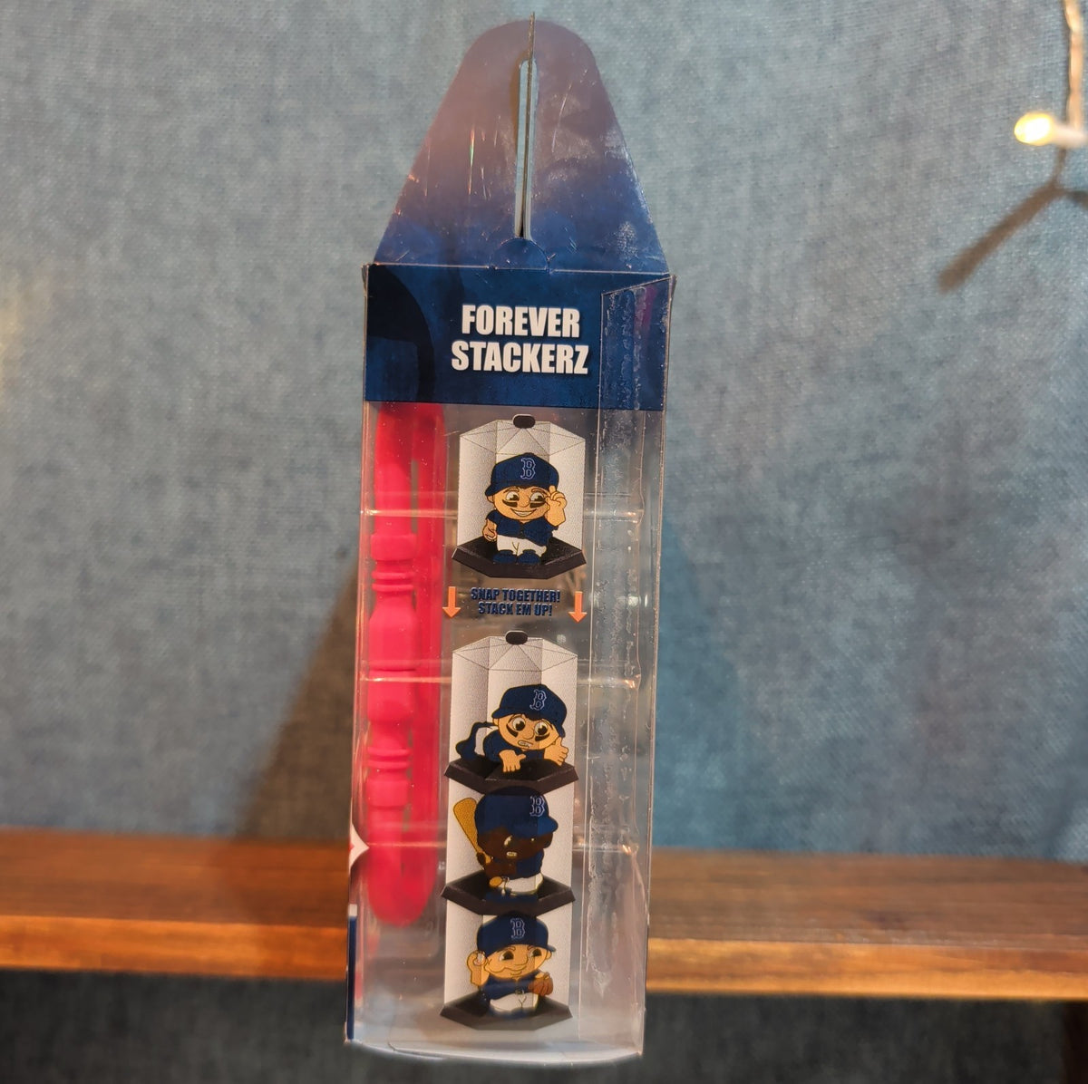 Forever Collectibles MLB Boston Red Sox Squisherz 4 Pack Figures