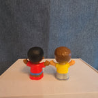 Fisher Price Little People Figures Lot of 4 Disney Belle Boy Girl Replacement
