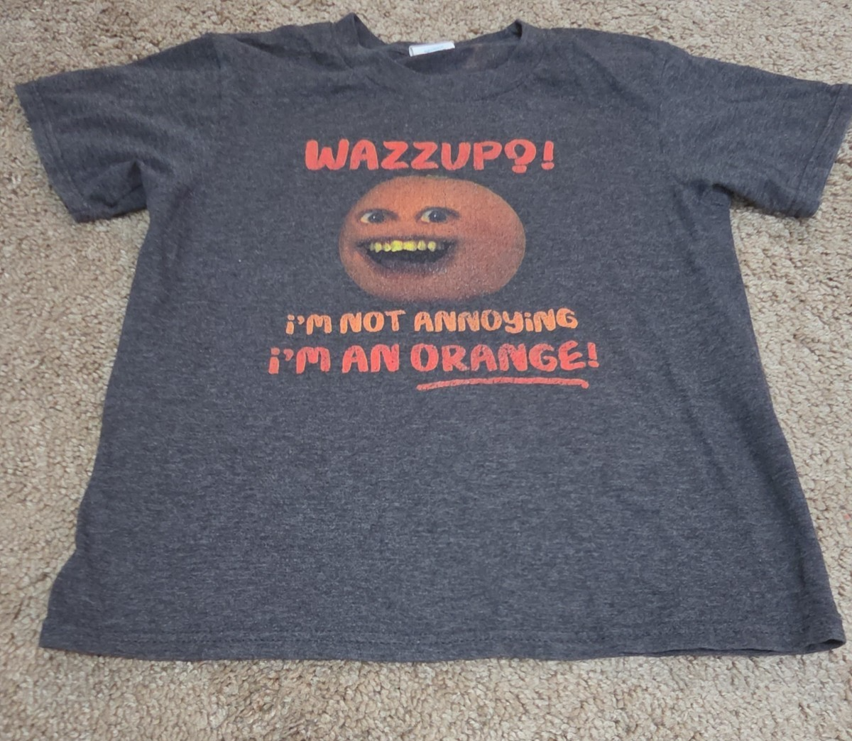 Port & Company Annoying Orange Meme Graphic T-Shirt