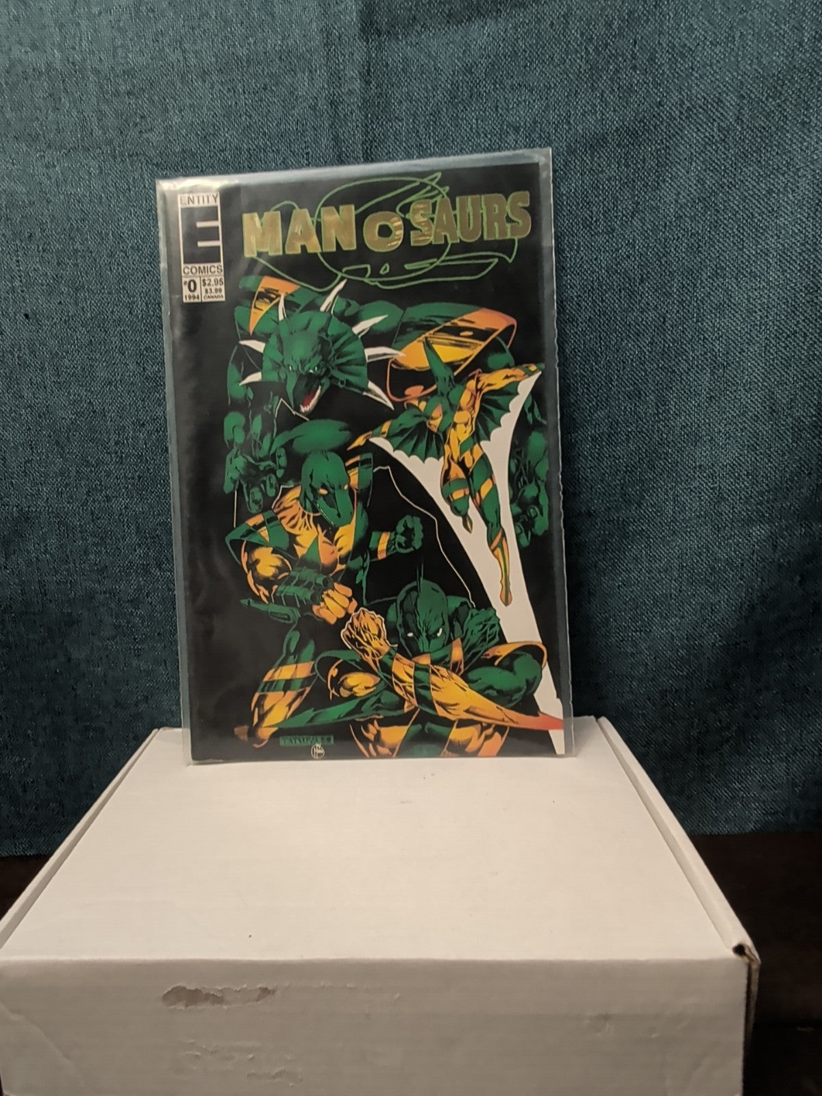 Manosaurs #0 Entity Comics 1993