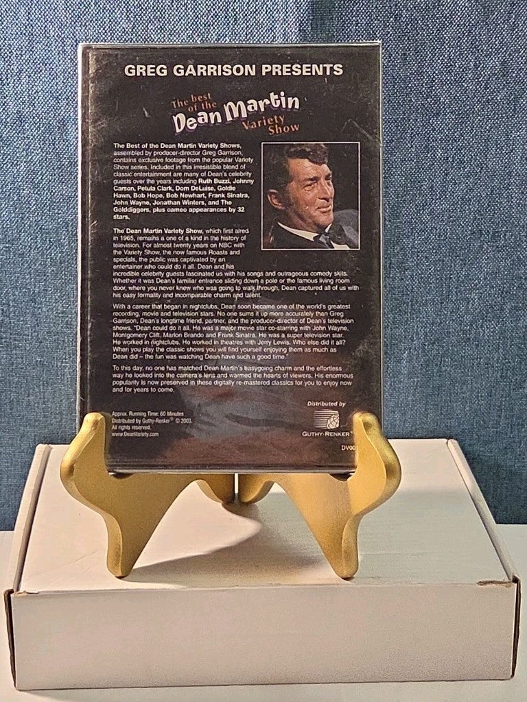 Dean Martin Variety Show DVD Vol 5 Best of Greg Garrison